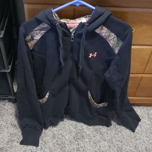 Under Armour Camo Zip-up sweatshirt